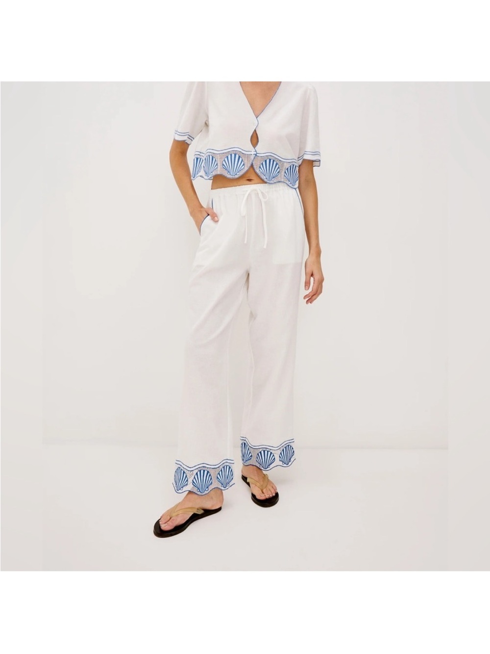 Rails Cream Tildi Lightweight Drawstring Pants - Picture 4 of 14